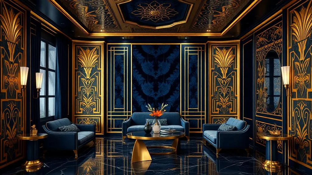 Art Deco: Glamour-ul Anilor '20 în Casa Modernă