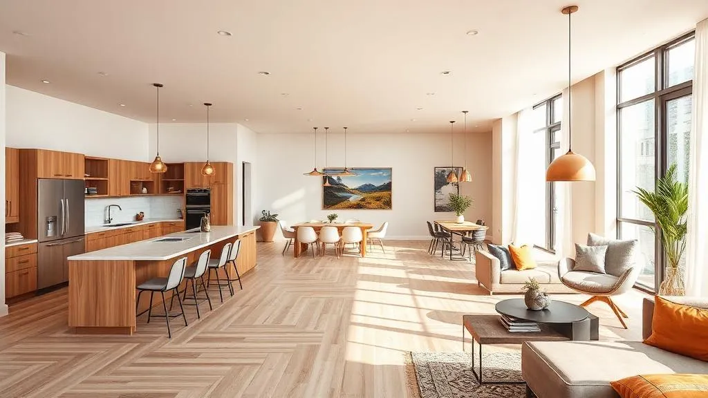 Designul Open Space: Spațiu Fluid și Funcțional